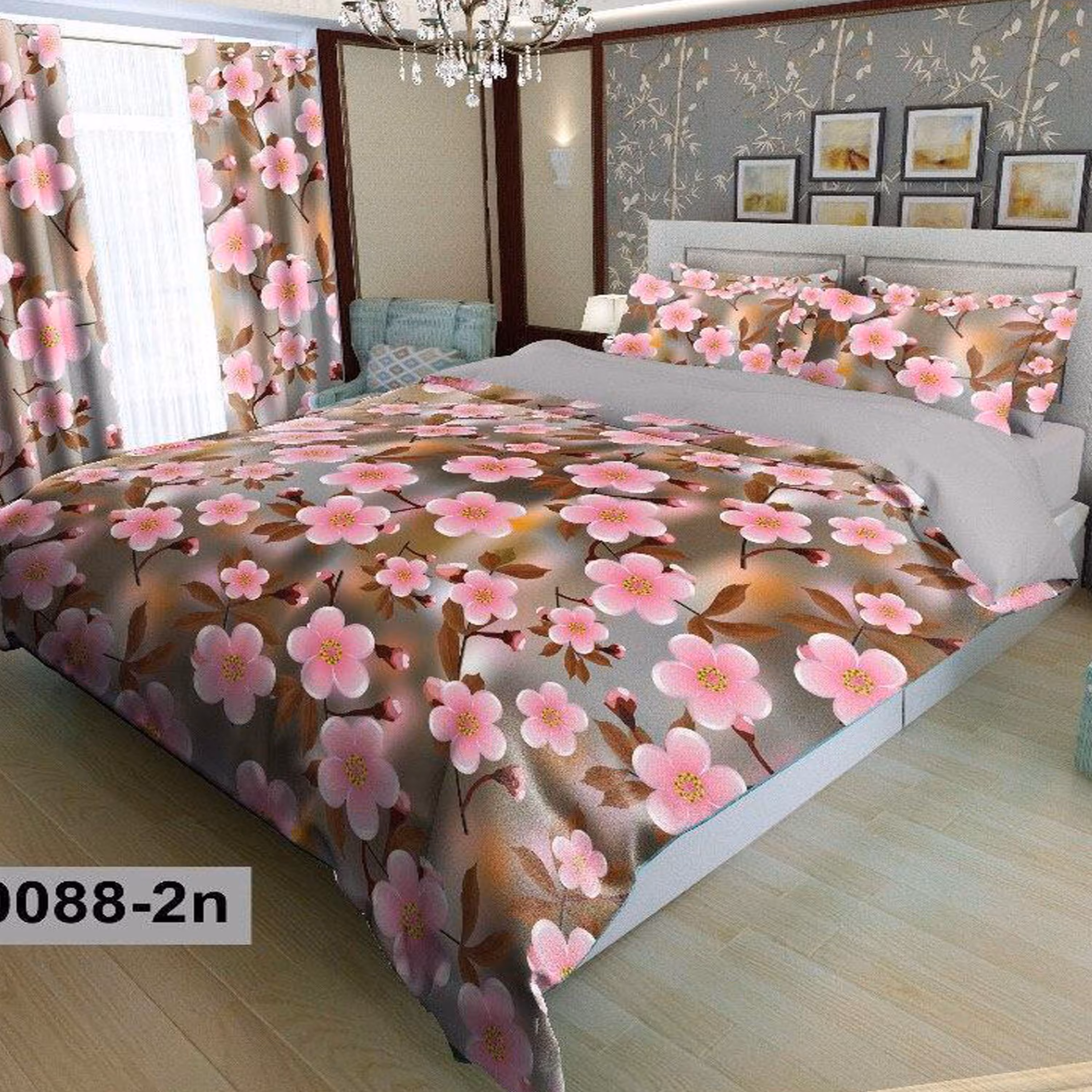 سرویس روتختی 1 نفره تنسل چاپی برندترک لند (Turk Land)  کد rs z 88