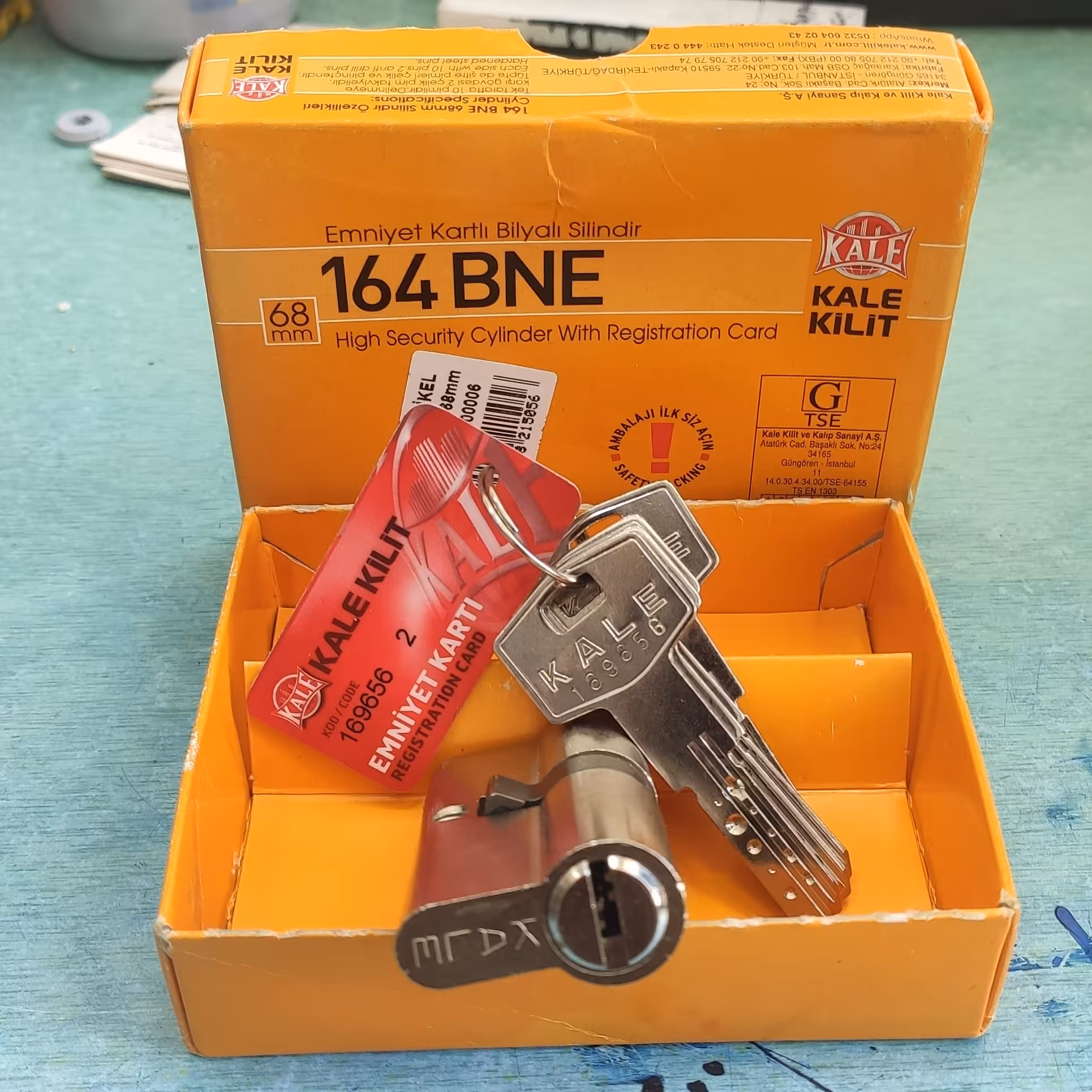 سیلندر قفل درب ضدسرقت 