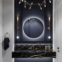 اینه بک لایت مدل ساده