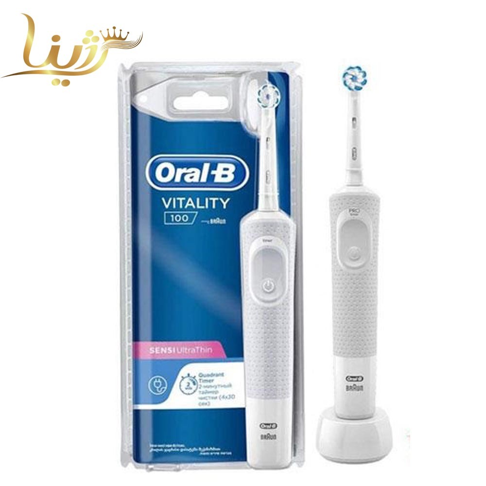 مسواک برقی اورال بی Oral-B مناسب دندان های حساس Vitality SENSI UltraThin