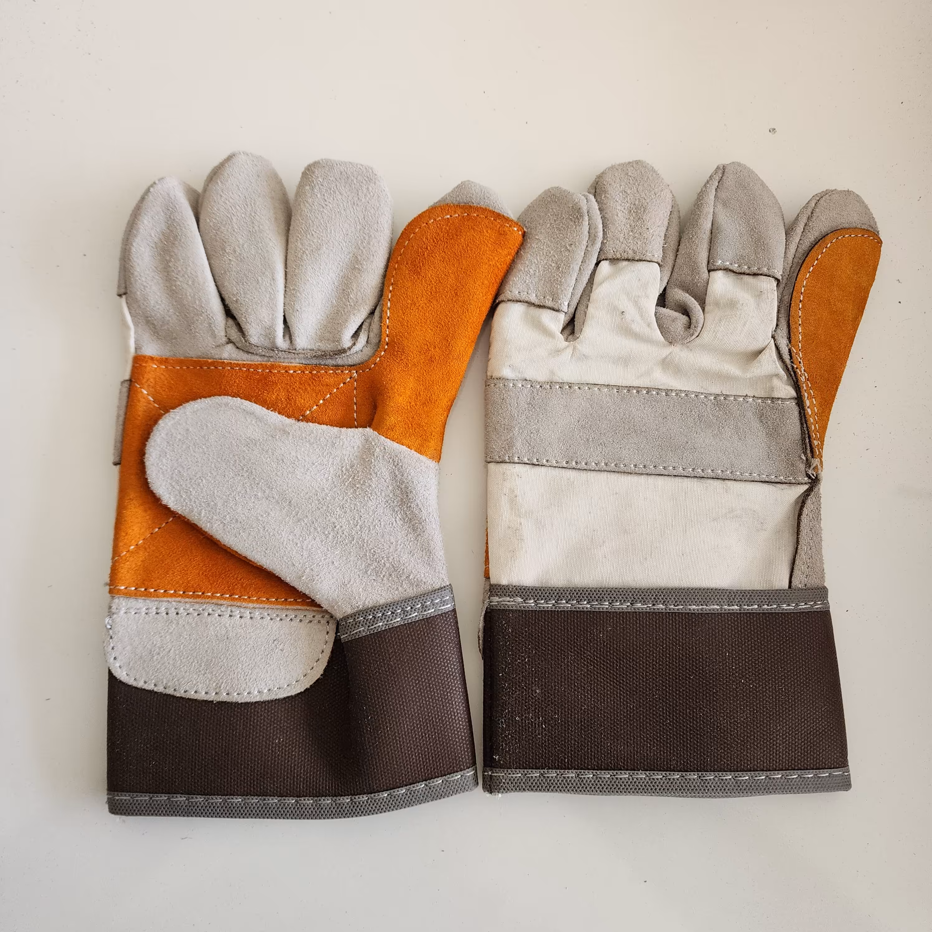 دستکش چرمی کف دوبل