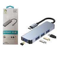 هاب 4 پورت Type-C USB3 پی نت P-Net T-3612