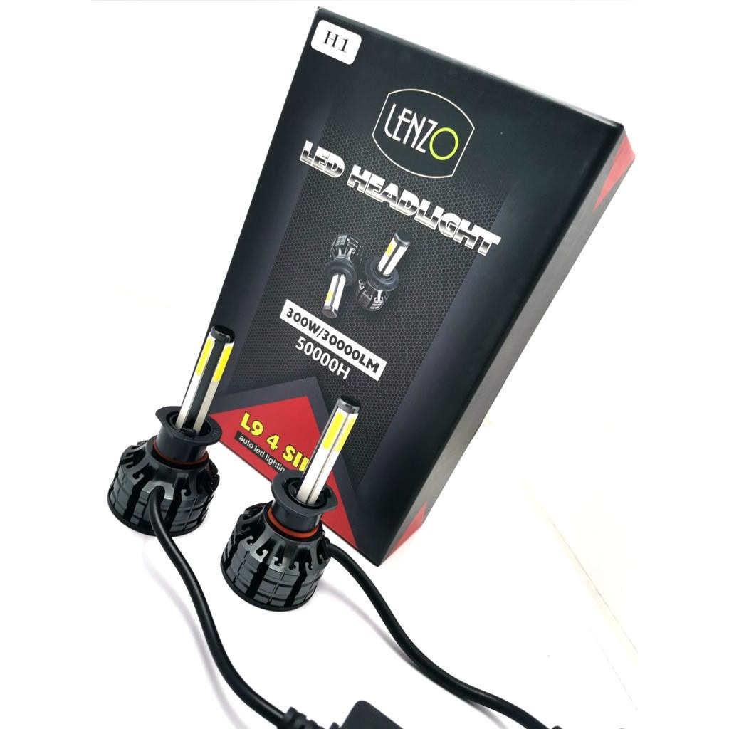 هدلایت 4طرفه L9 برند لنزو 300 W پایه H1