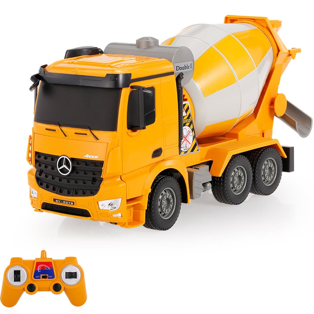 ماشین بازی کنترلی دبل ای مدل Mercedes Benz Cement Mixer