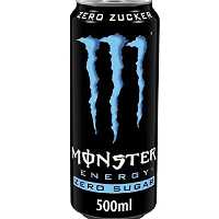 نوشیدنی انرژی زا جینسینگ آبی مانستر 500 میلی لیتری Monster