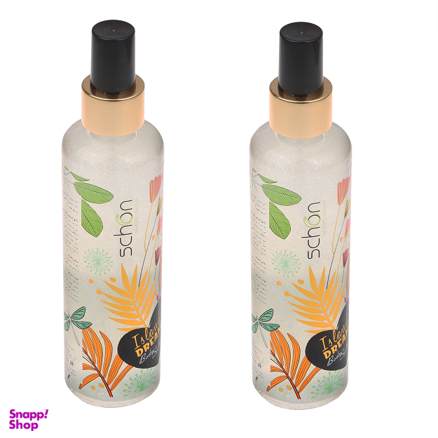 بادی اسپلش شون (Schon) مدل ایلند دریم حجم 220 میلی‌لیتر مجموعه 2 عددی