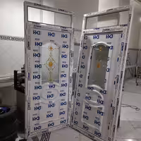 درب های دوجداره با پنل دکوراتیو  در طرح ها و سلیقه های متنوع  . قابل شستشو بادوام و مدرنیته 