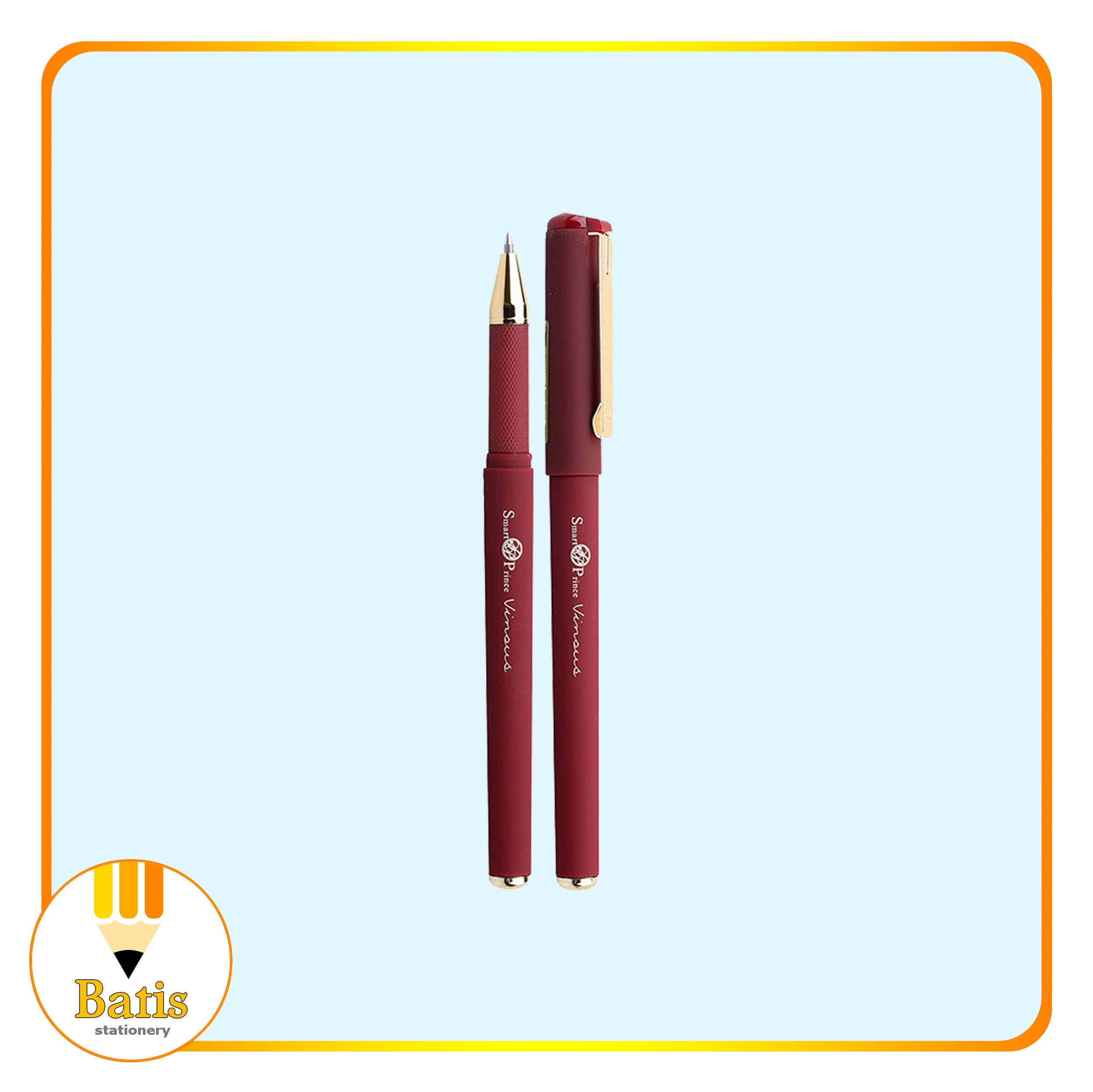 خودکار ژله ای اسمارت پرینس مدل گلدن رایت با ضخامت 0.7 میلیمتر - رنگ قرمز