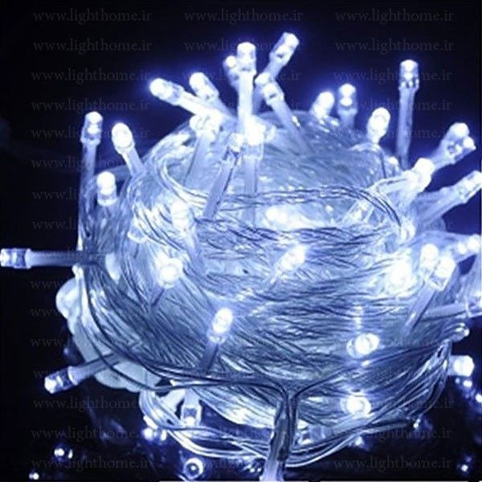 ریسه سوزنی 10 متری ، رنگ مهتابی،ارسال پس کرایه تیپاکس