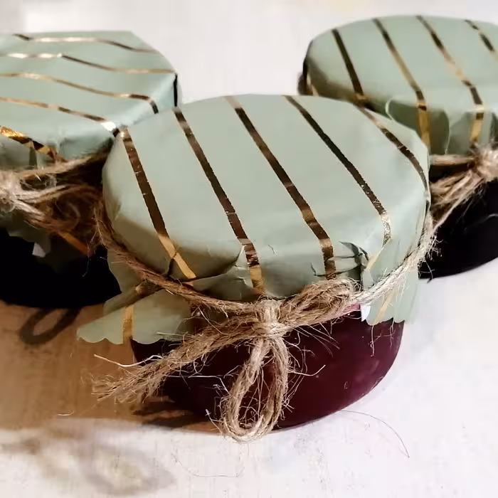 مربای هویج خانگی تازه و خوشرنگ بدون مواد افزودنی 350 گرمی 