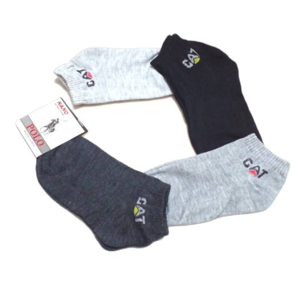 جوراب مچی زنانه مردانه CAT پک12تایی