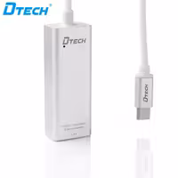 تبدیل type c به lan دیتک مدل Dtech Type-C To Lan Adapter DT-T0019