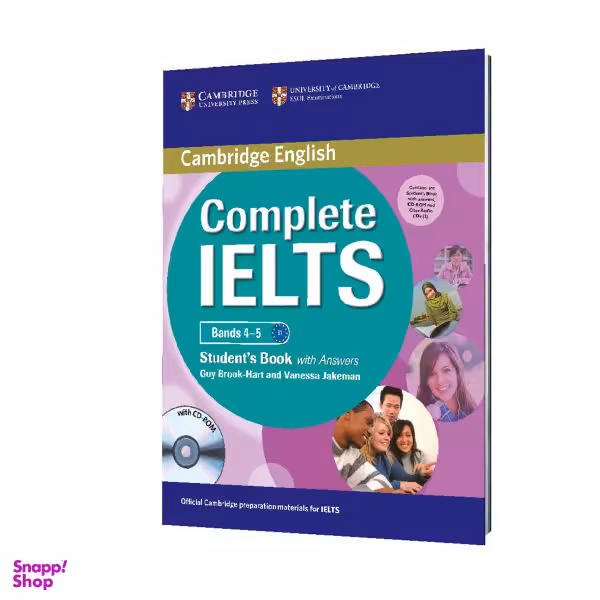 کتاب Complete IELTS 4-5 B1 اثر Guy Brook-Hart and Vanessa Jackman انتشارات آریانو