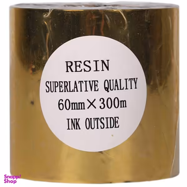 ریبون پرینتر لیبل زن NP مدل Resin 60mm x 300m