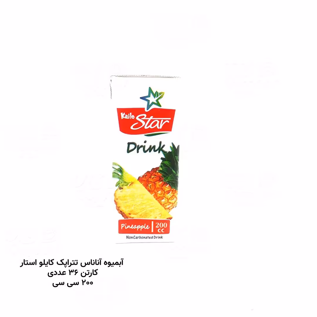 آبمیوه اناناس تتراپک کایلو استار 36 عدد