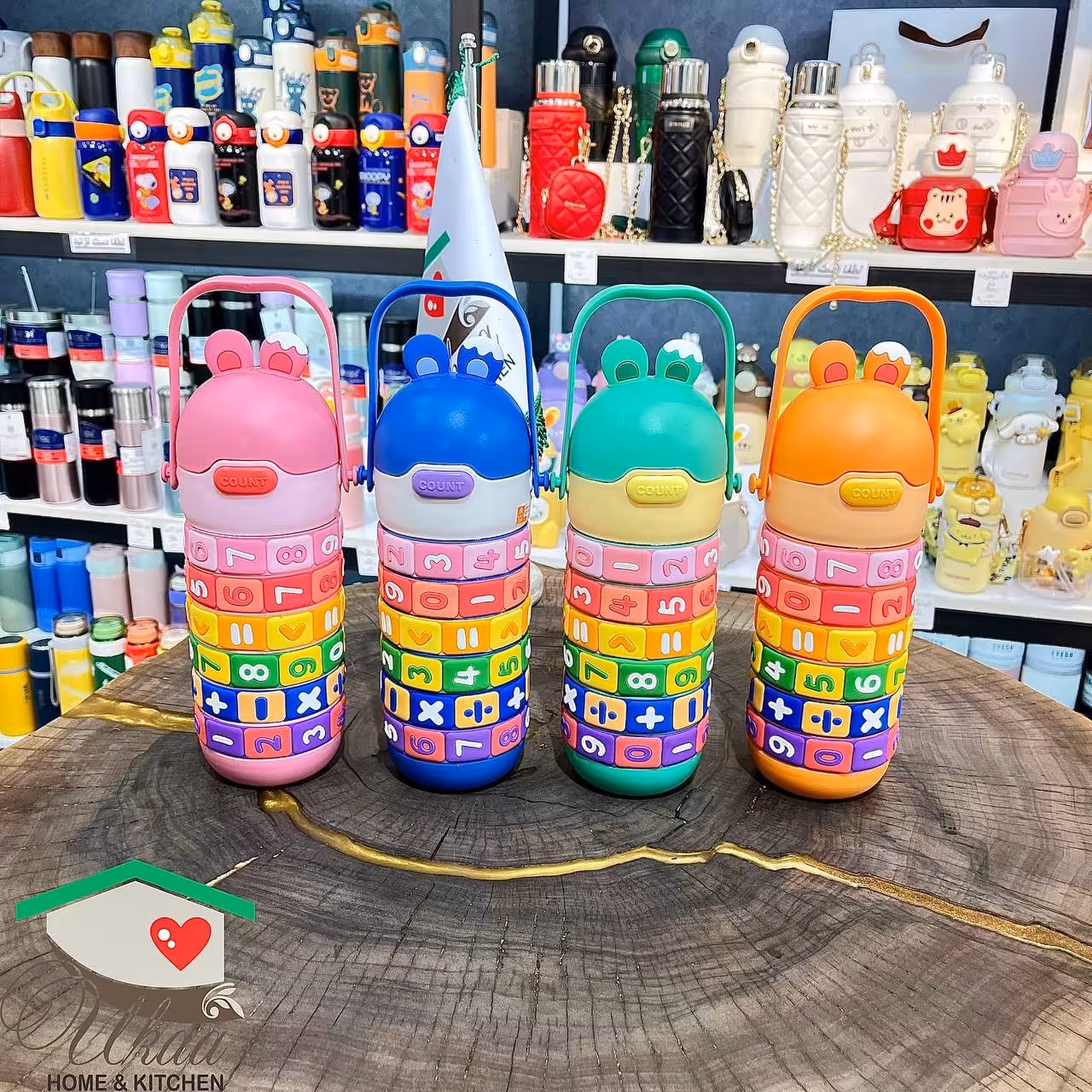 قمقمه فلاسکی اروجینال ریاضی بند دار نی دار استیل 316 