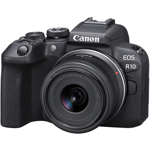 دوربین بدون آینه کانن Canon EOS R10 همراه لنز کانن RF-S 18-45mm خرید | قیمت - اگزیف