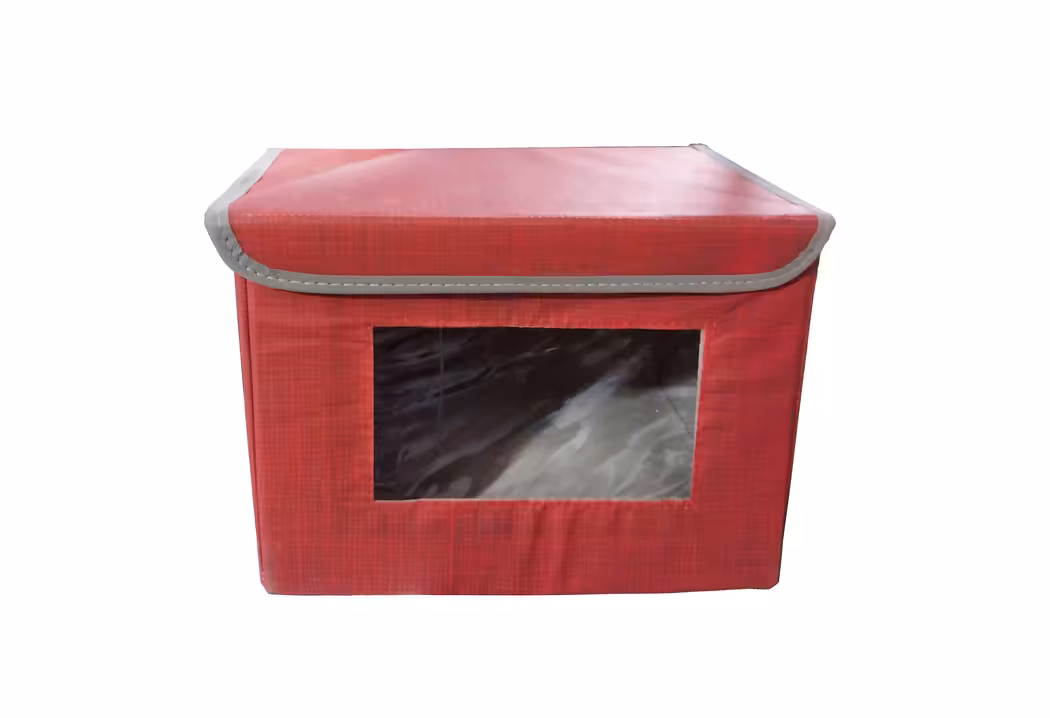 جعبه پارچه ای تاشو سایز 1 (پنجره دار)