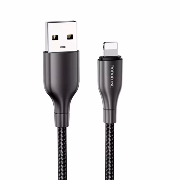 کابل تبدیل USB به لایتنینگ بروفون مدل BX45 طول 1 متر
