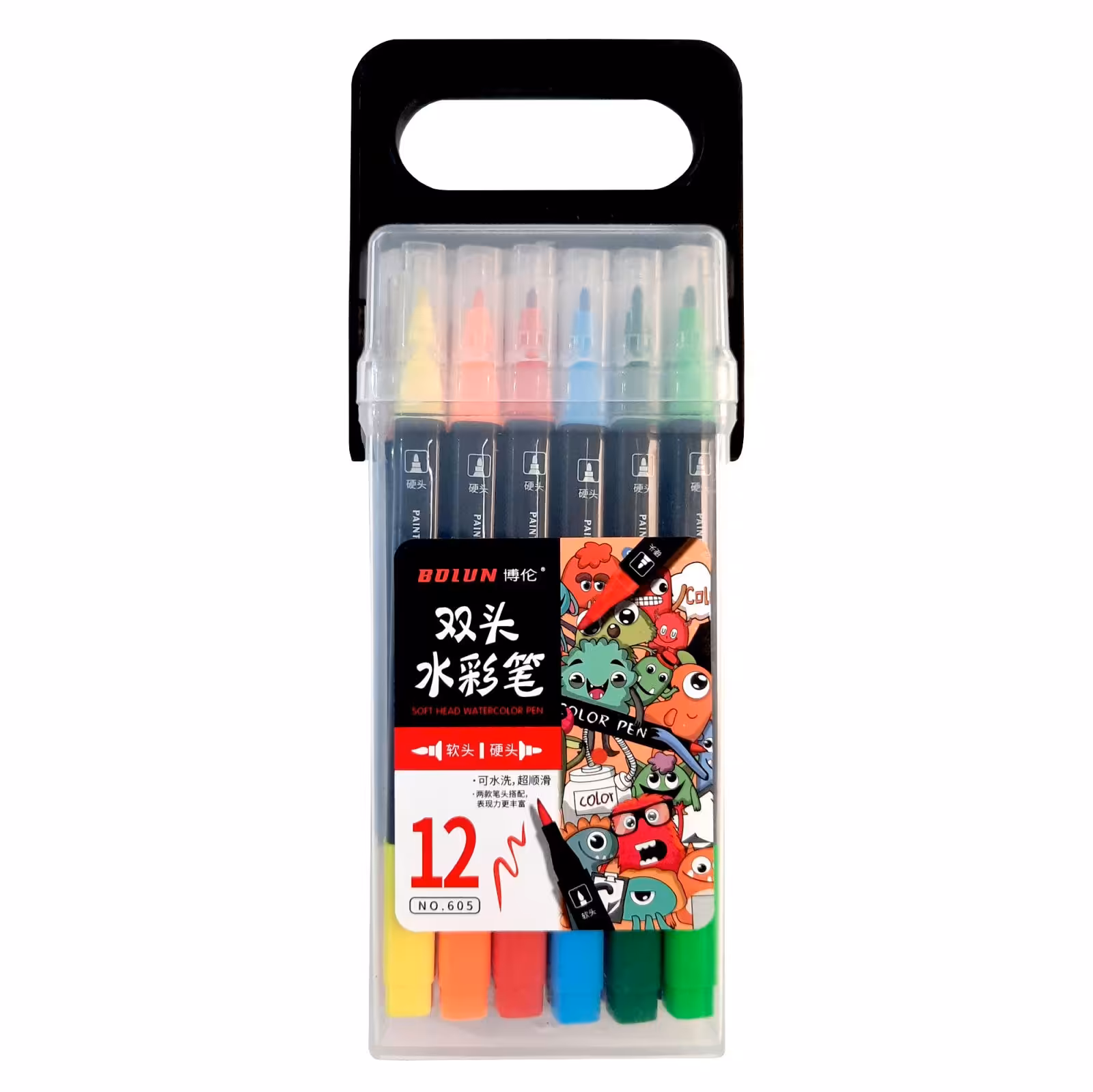 ماژیک 12 رنگ مدل راندو کد 123 