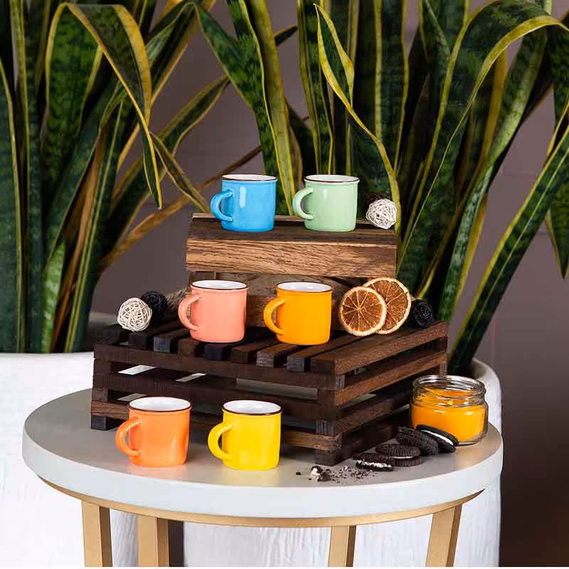 🔸ست شش تایی فنجان قهوه🔸 🔹سرو🔹چای🔹پذیرایی 🔹پارچ🔹لیوان🔹بطری🔹ماگ🔹 فلاسک 🔹کلمن