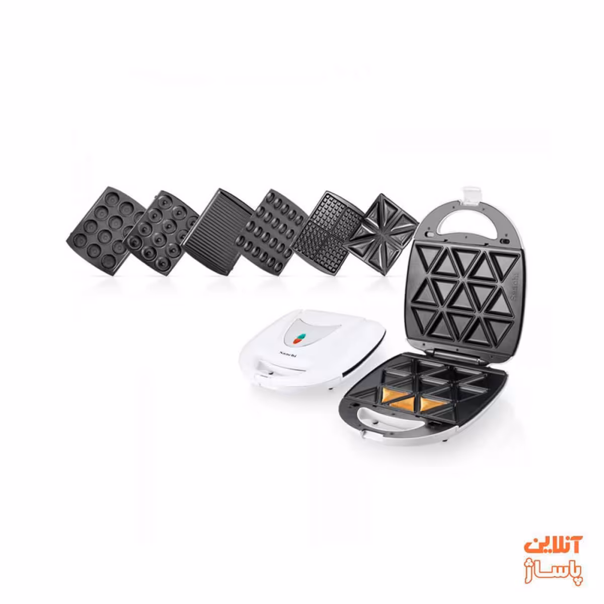 ساندویچ ساز ساچی مدل NL-7M-1542