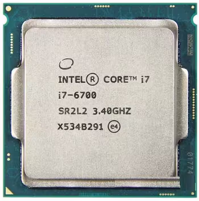 پردازنده تری اینتل مدل Core-i7 با فرکانس 3.4 گیگاهرتز
