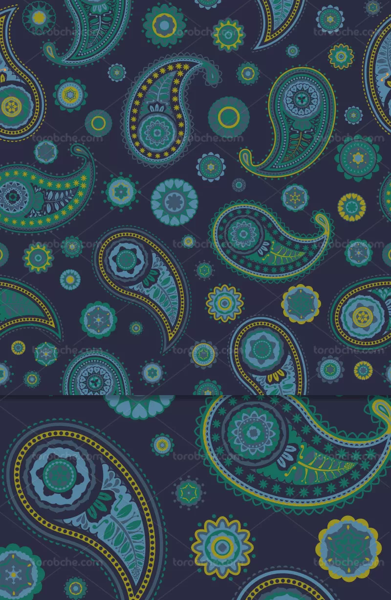 وکتور پترن و بک گراند سنتی | گرافیک با طعم تربچه