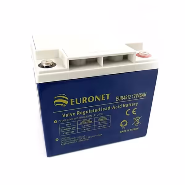 باتری 12 ولت 45 آمپر یورونت - فروشگاه اینترنتی طیف سنتر