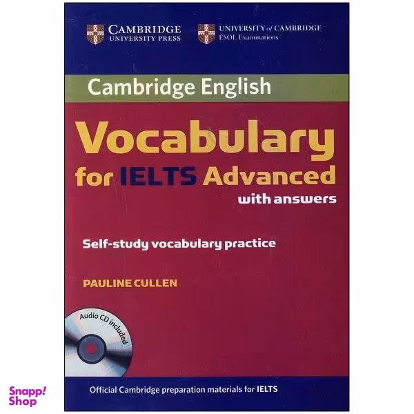 کتاب Vocabulary For IELTS Advanced اثر Pauline Cullen نشر زبان مهر