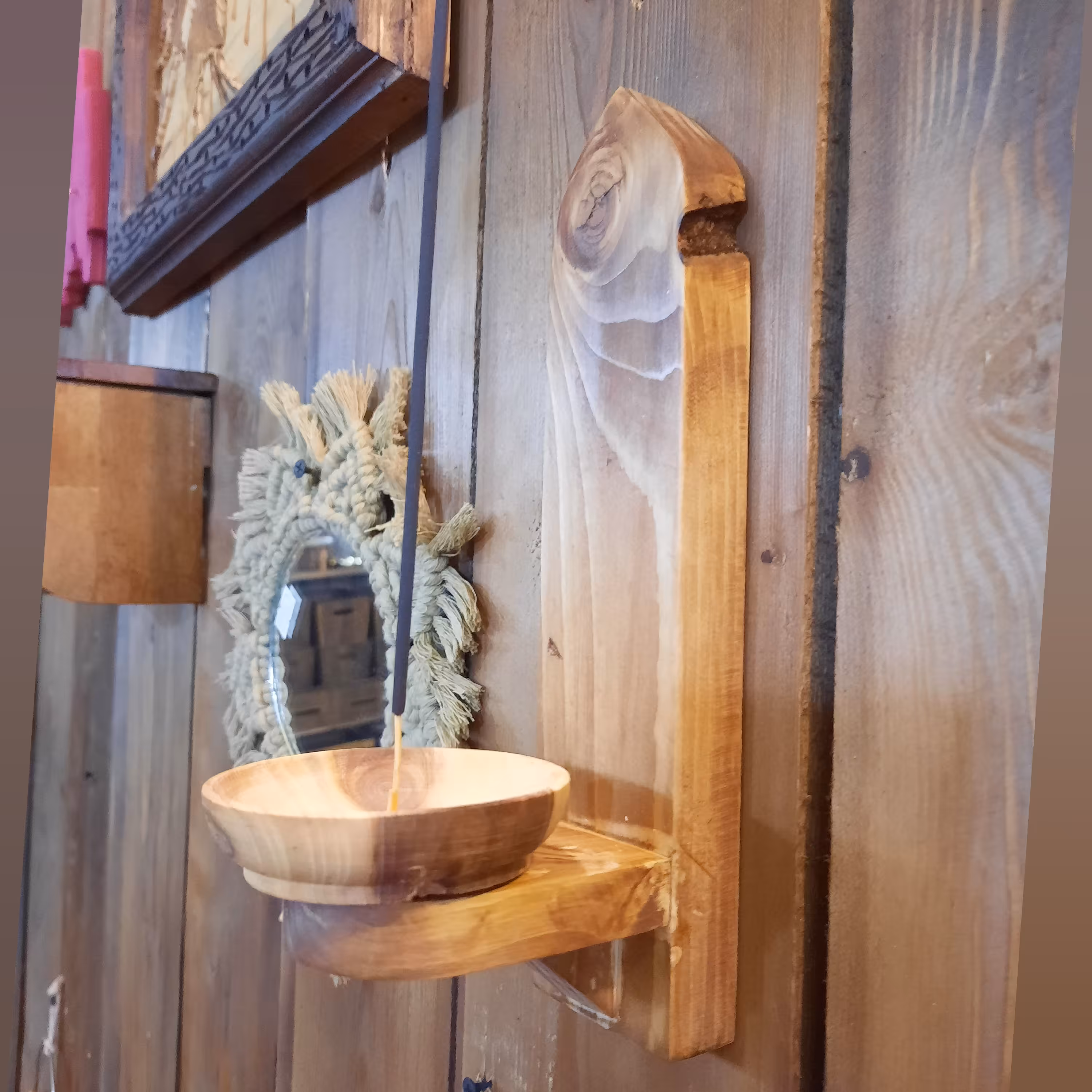 جاعودی چوبی  طرح کاسه 