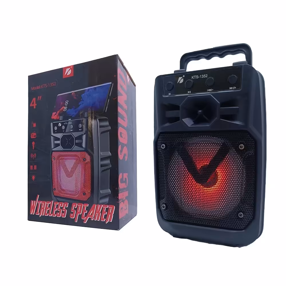   اسپیکر شارژری بلوتوثی قابل حمل مدل(4اینچ)KTS-1352 