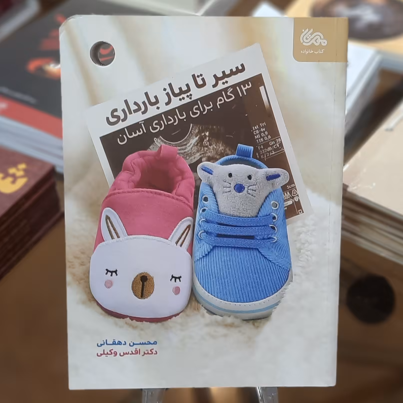کتاب سیر تا پیاز بارداری (13 گام برای بارداری آسان) اثر محسن دهقانی واقدس وکیلی 
