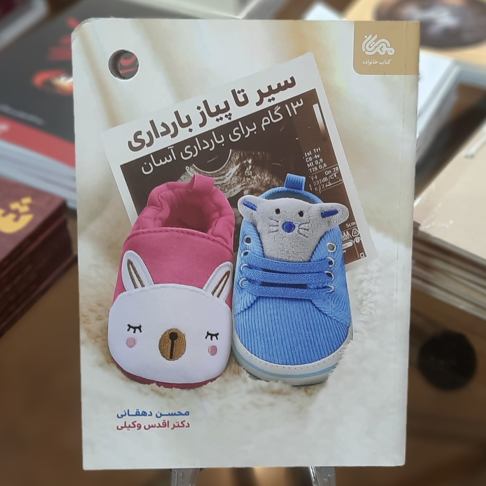 کتاب سیر تا پیاز بارداری (13 گام برای بارداری آسان) اثر محسن دهقانی واقدس وکیلی