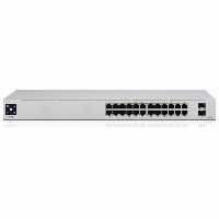 خرید سوئیچ USW-24-POE یوبیکیوتی24 پورت |سوئیچPOE|رکمونت