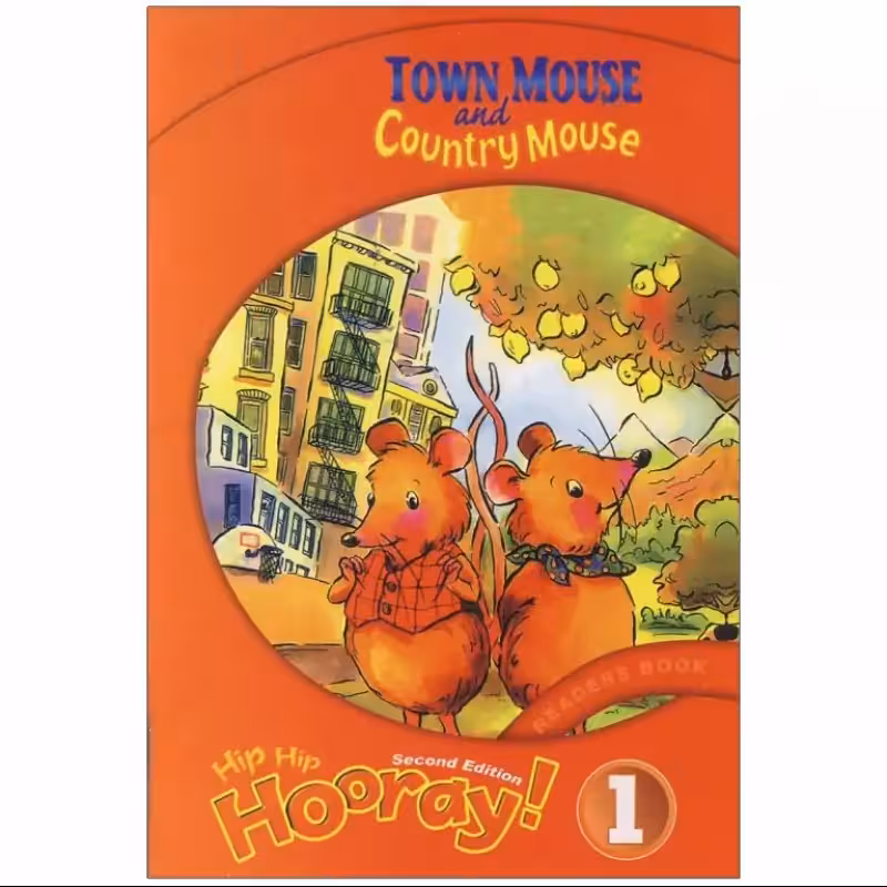 Hip Hip Hooray 1 Readers Book  Town Mouse and Country Mouse کتاب