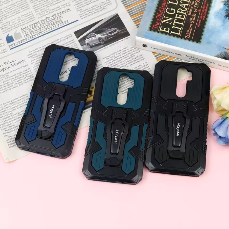 قاب ضد ضربه شیائومی Note 8 Pro مدل I-CRYSTAL - سبز