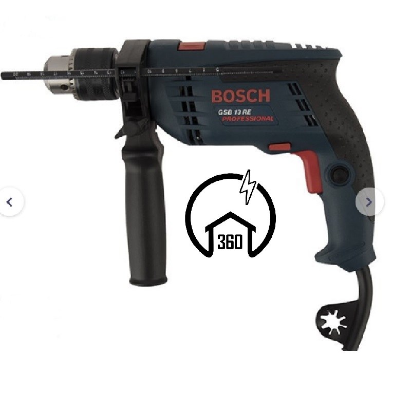 دریل ضربه ای اتومات بوش 600 وات مدل (GSB 13 RE)