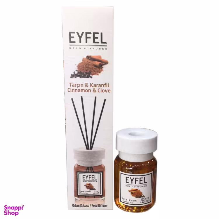 خوشبو کننده هوا ایفل مدل Cinnamon & Clove حجم 120 میلی لیتر