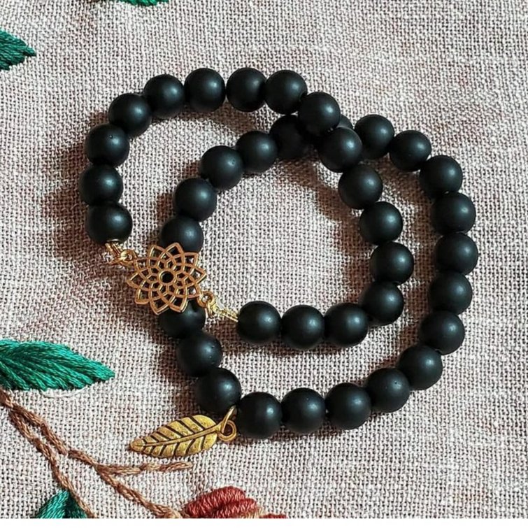 دستبندسنگ مات اونیکس