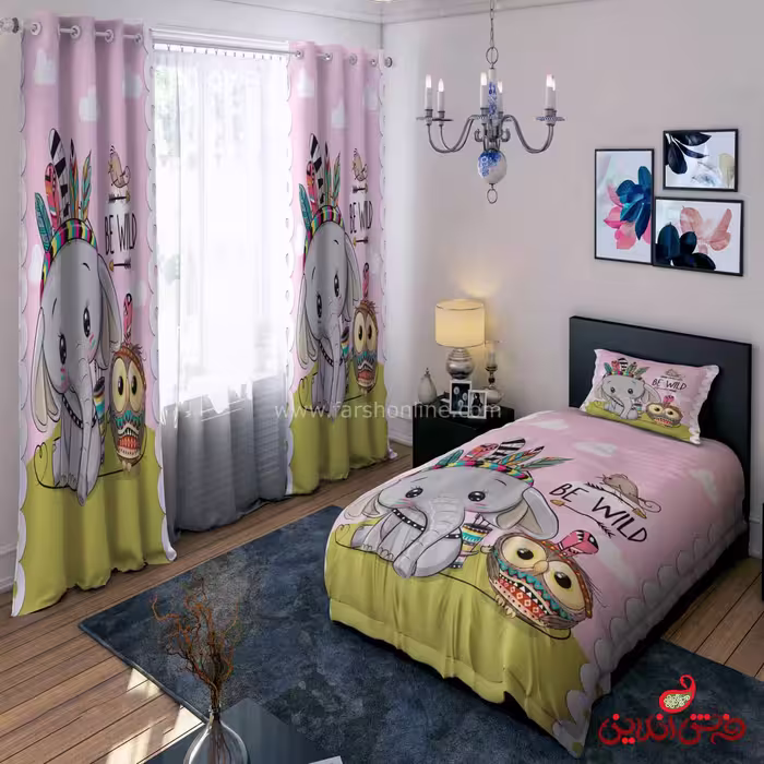 روتختی طرح خرس و ماه  کد 15001