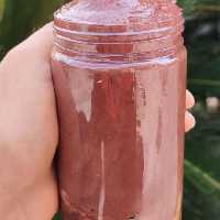 کره بادام زمینی شکلاتی شیرین نیم کیلویی