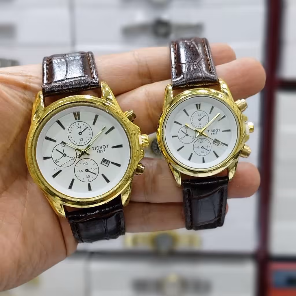 ست ساعت زنانه و مردانه طرح تیسوت Tissot