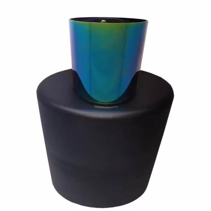 منبع اگزوز اسپرت دو حالته سایلنسر دار جی اس (J.S) تک لول مدل 718 مناسب انوع خودرو