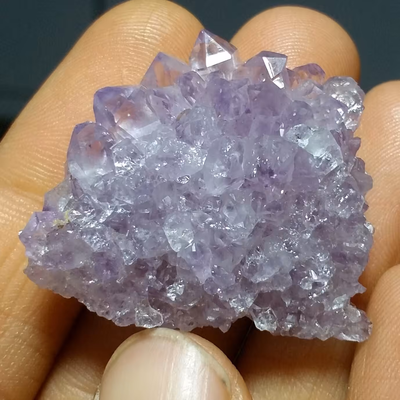 سنگ راف آمتیس آمیتیس آماتیس پر رنگ صد در صد طبیعی کد 10723