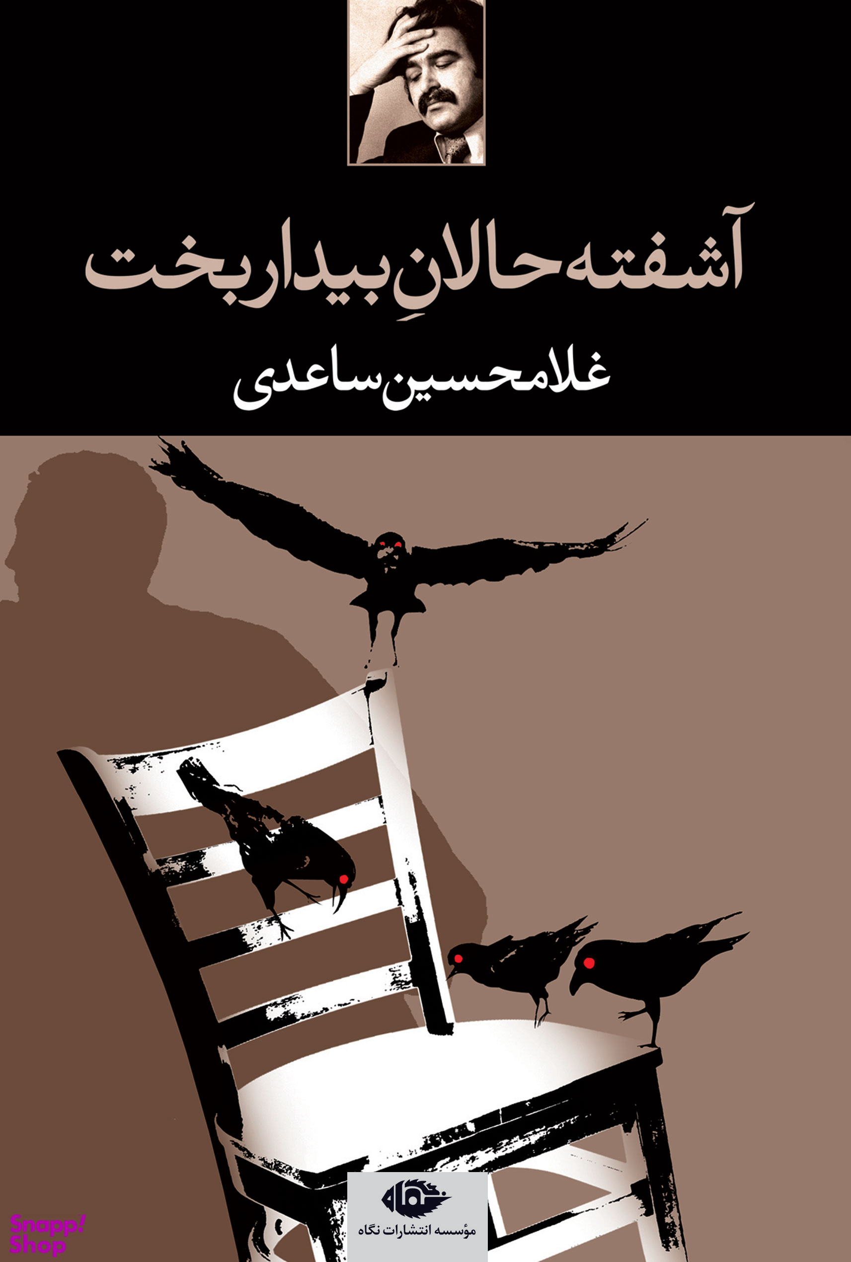 کتاب آشفته حالان بیداربخت اثر غلامحسین ساعدی انتشارات نگاه
