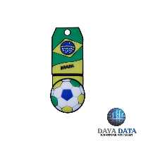 فلش مموری فانتزی دایا دیتا  پرچم برزیل   مدل PS1010-1 ظرفیت16GB -USB2 