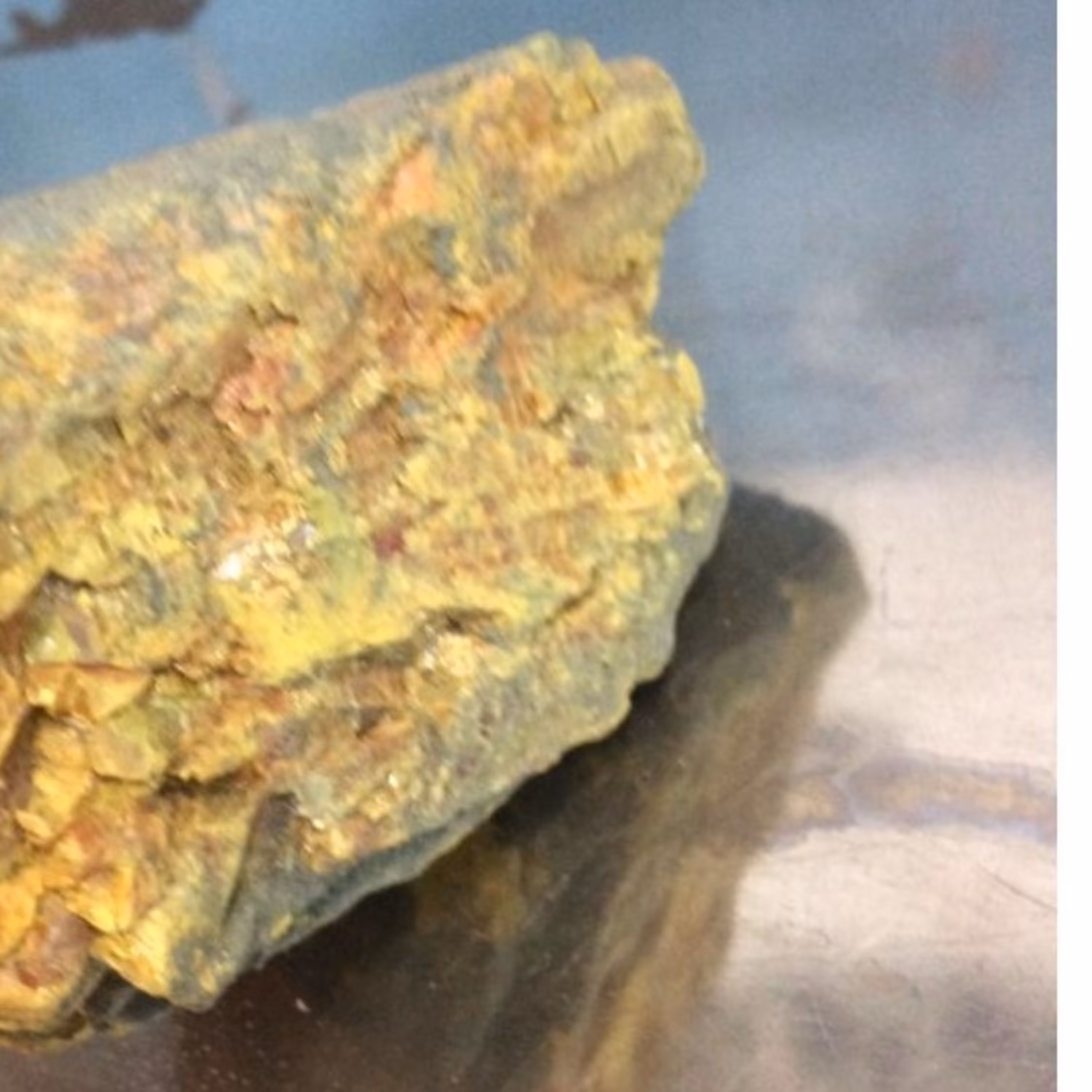 زرنیخ نسابیده  مخلوط ریز  زرد نیم کیلویی 