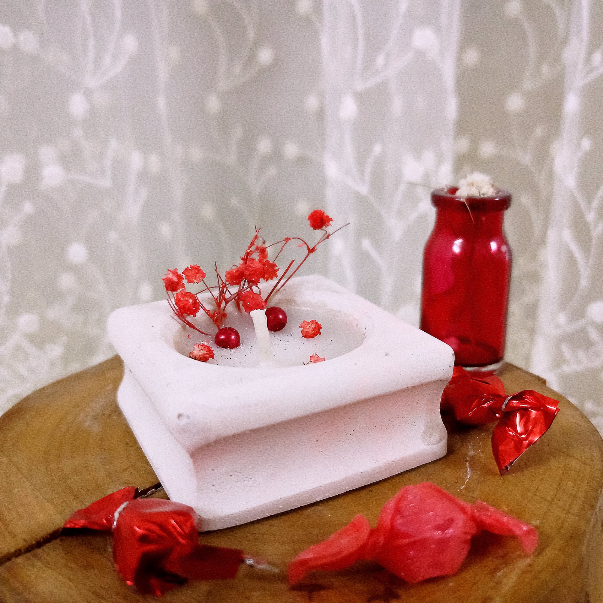 شمع مدل آتش