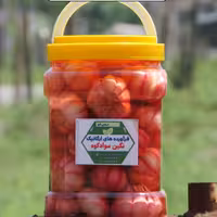 سیر ترشی با سیر محلی سوادکوه